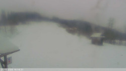 Dolní část sjezdovky