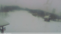 Dolní část sjezdovky