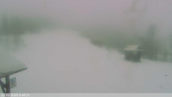 Dolní část sjezdovky