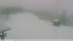 Dolní část sjezdovky