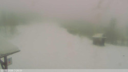 Dolní část sjezdovky