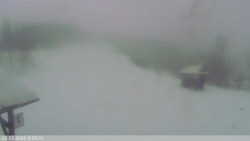 Dolní část sjezdovky