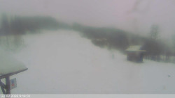 Dolní část sjezdovky