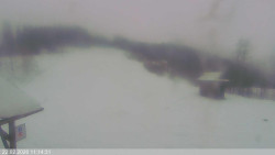 Dolní část sjezdovky