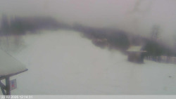 Dolní část sjezdovky