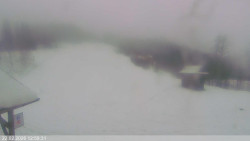 Dolní část sjezdovky