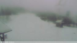 Dolní část sjezdovky