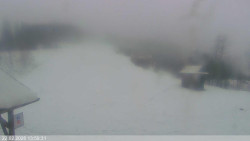 Dolní část sjezdovky