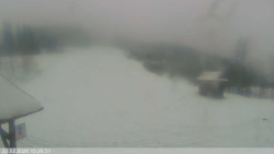 Dolní část sjezdovky