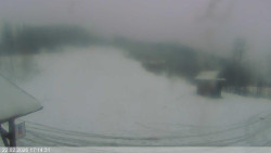 Dolní část sjezdovky