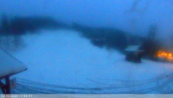 Dolní část sjezdovky