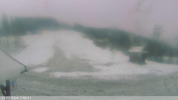 Dolní část sjezdovky