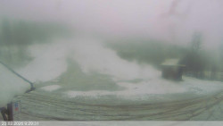 Dolní část sjezdovky