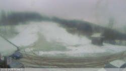 Dolní část sjezdovky