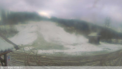 Dolní část sjezdovky