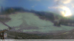 Dolní část sjezdovky