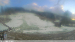 Dolní část sjezdovky