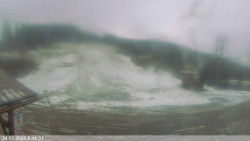 Dolní část sjezdovky