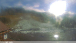 Dolní část sjezdovky