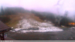 Dolní část sjezdovky