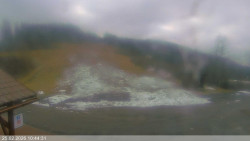 Dolní část sjezdovky