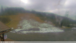 Dolní část sjezdovky