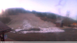 Dolní část sjezdovky