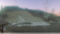 Dolní část sjezdovky