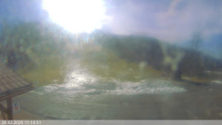 Dolní část sjezdovky