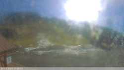 Dolní část sjezdovky