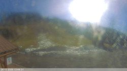 Dolní část sjezdovky