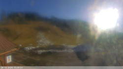 Dolní část sjezdovky