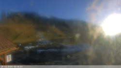 Dolní část sjezdovky