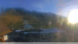 Dolní část sjezdovky