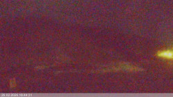 Dolní část sjezdovky