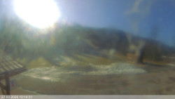 Dolní část sjezdovky