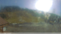 Dolní část sjezdovky