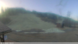 Dolní část sjezdovky