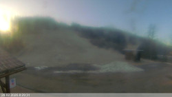 Dolní část sjezdovky