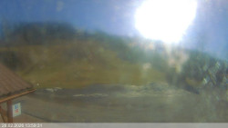 Dolní část sjezdovky