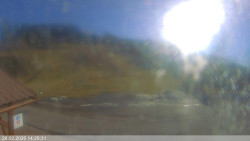 Dolní část sjezdovky