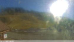 Dolní část sjezdovky