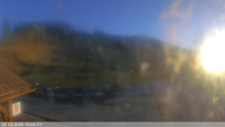 Dolní část sjezdovky