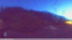 Dolní část sjezdovky