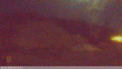 Dolní část sjezdovky