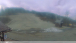 Dolní část sjezdovky