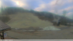 Dolní část sjezdovky