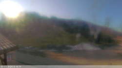 Dolní část sjezdovky