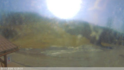 Dolní část sjezdovky