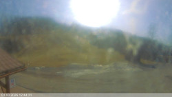 Dolní část sjezdovky